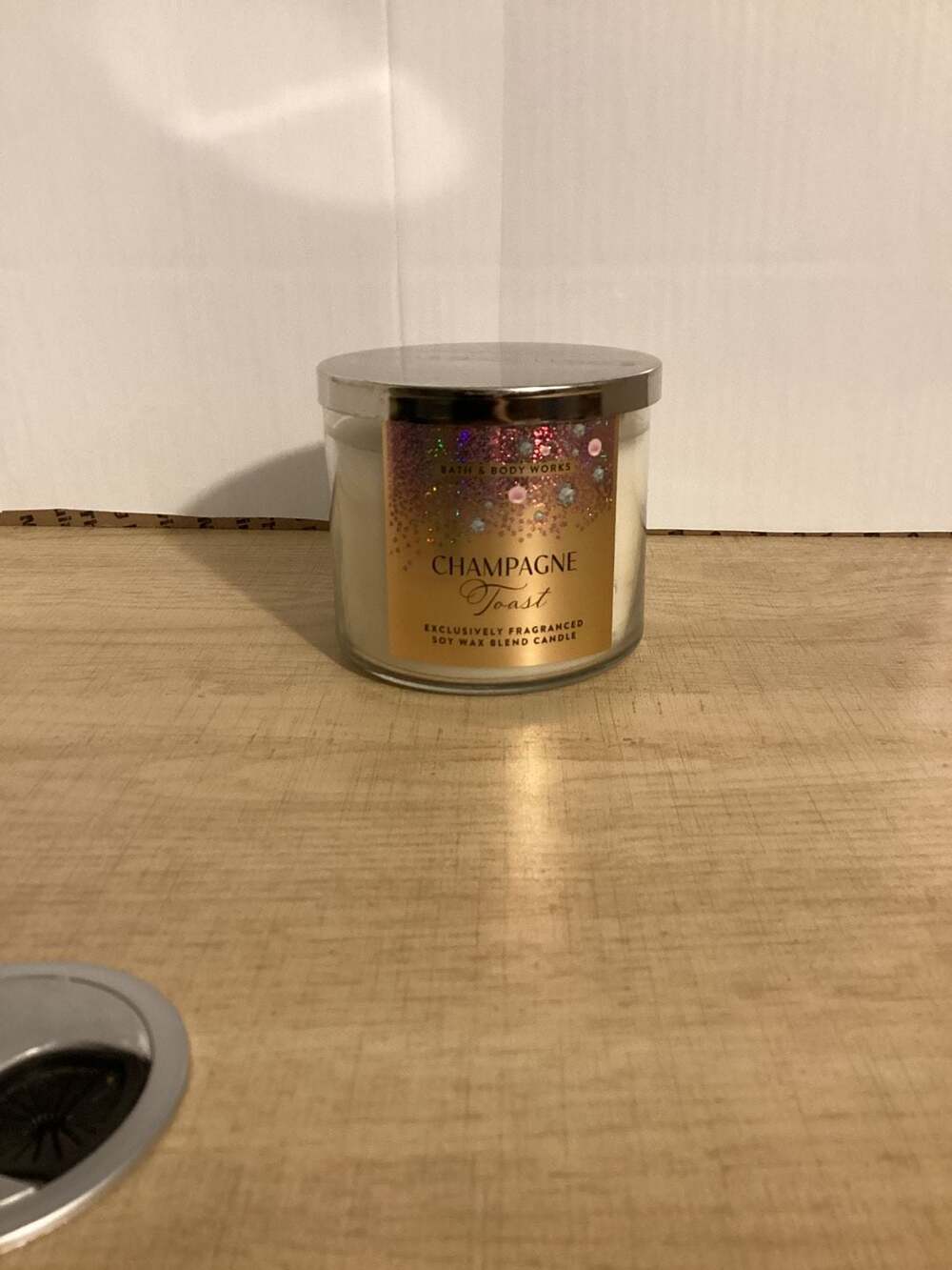 Bath & Body Works Champagne Toast 3-Wick Scented Candle 14.5 oz